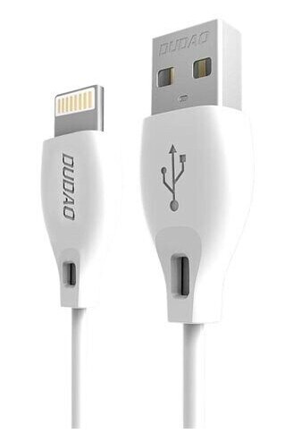 Dudao USB-kabel USB til Lightning 2,4A 1 m hvit