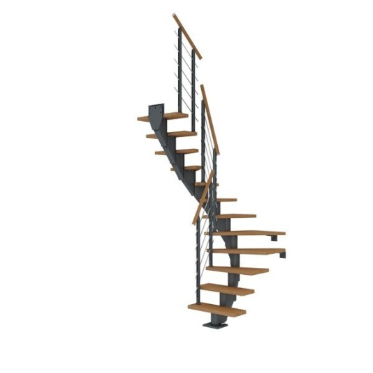 Dolle Frankfurt Eik Olie 1/2 Antracit Design 12T 65W