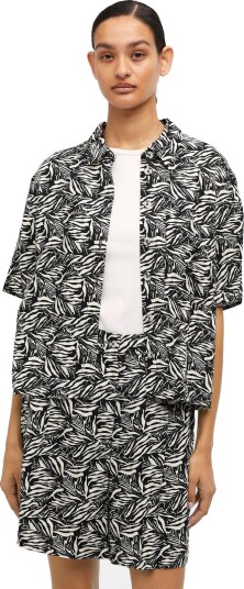 Object Objfrigg 2/4 Shirt 127 Black 36