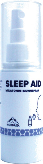 Nordaid Sleep Aid 1 mg melatonin munnspray 30 ml Nordaid Sleep Aid 1 mg melatonin munnspray 30 ml