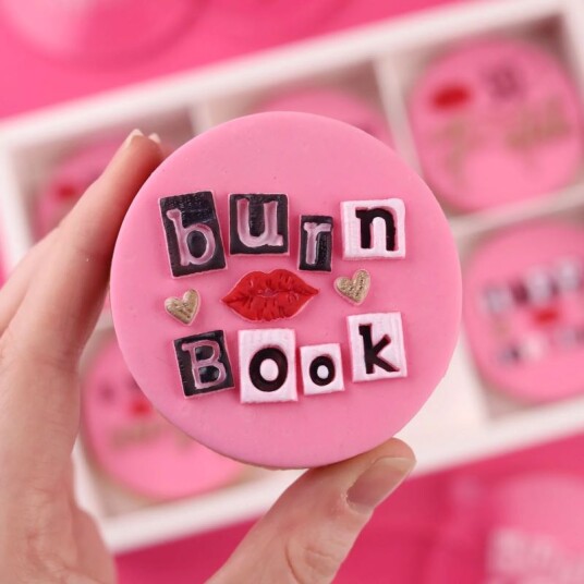 Sweet Stamp Outboss Embosser  Mean Girls Burn Book 