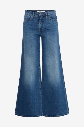 ICHI Jeans ihTwiggy Wide Blå ICHI Jeans ihTwiggy Wide Blå