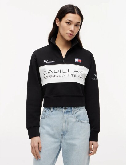 Tommy Hilfiger Th X Cf1 Miami Half Zip Black XXL Tommy Hilfiger Th X Cf1 Miami Half Zip Black XXL