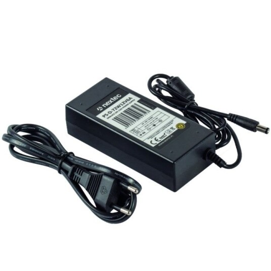 Nextec Strømadapter for LED-list 72 W Nextec Strømadapter for LED-list 72 W