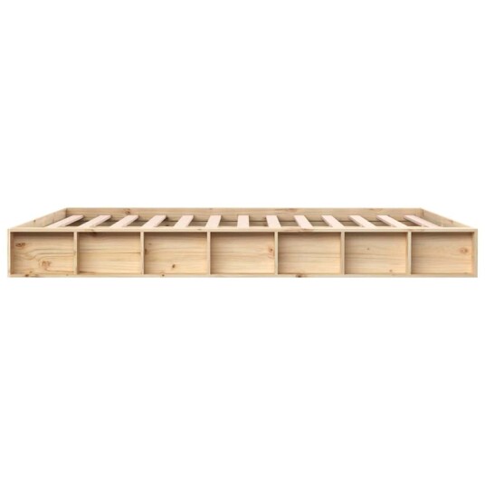 vidaXL Sengeramme 150x200 cm 5FT King Size heltre