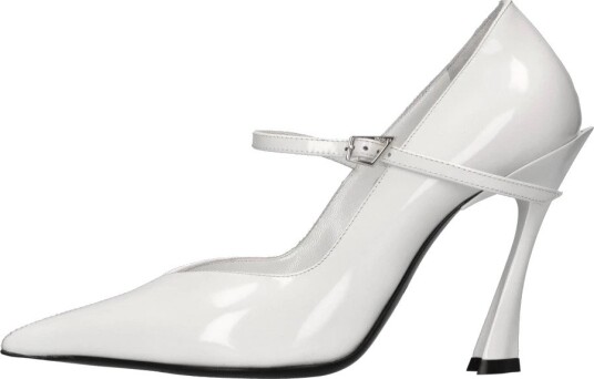 Mugler Dame Sko Hvit 40 1/2 EU,