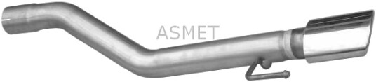 Eksosrør ASMET 05.265