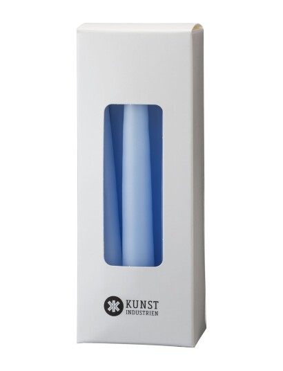 Kunstindustrien Small Colored Candle - Giftbox W. 12 Pcs - Blue - ONE SIZE Kunstindustrien Small Colored Candle - Giftbox W. 12 Pcs - Blue - ONE SIZE
