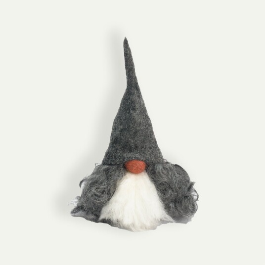 Åsas Tomtebod Viktor Gnome 20 cm Grey Gotland
