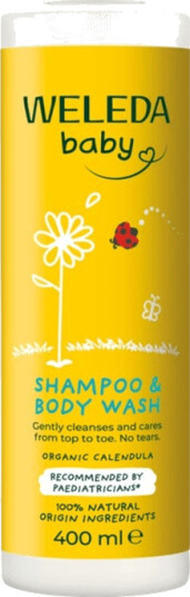 Weleda Baby Calendula Shampoo & Body Wash 400ml Weleda Baby Calendula Shampoo & Body Wash 400ml