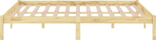 vidaXL Sengeramme heltre 150x200 cm 5FT King Size