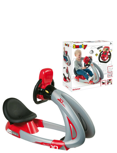 Smoby Smoby Pilot V8 Driver - Red - ONE SIZE