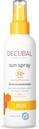 Decubal Sun Spray SPF50+ med Avokadoolje 180 ml