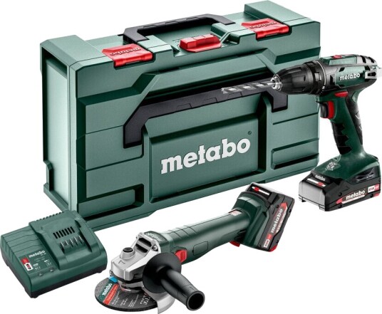 Metabo Combo Set 18V BS18+W18 1X4,0AH 1X2,0AH