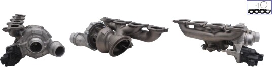 Turbolader TURBO MOTOR PA8940202 Turbolader TURBO MOTOR PA8940202