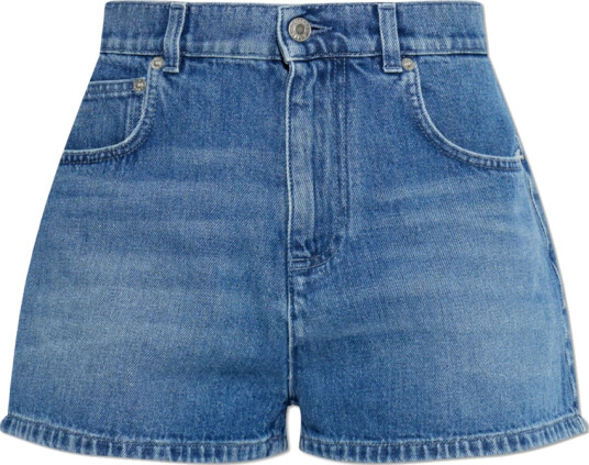 Moschino Dame Shorts Blå S,