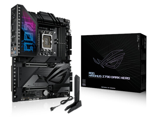 ASUS ROG MAXIMUS Z790 DARK HERO Hovedkort - Intel Z790 - Intel LGA1700 socket - DDR5 RAM - ATX ASUS ROG MAXIMUS Z790 DARK HERO Hovedkort - Intel Z790 - Intel LGA1700 socket - DDR5 RAM - ATX