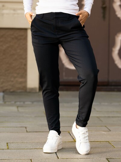 Ichi Kate Office Pant Blå XS Ichi Kate Office Pant Blå XS