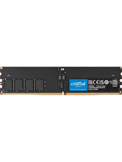 Crucial 16GB DDR5 6400MHz RAM-modul CL52 Svart