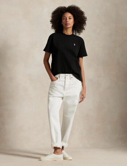 Polo Ralph Lauren Relaxed Fit Cotton Jersey Tee - Black - L