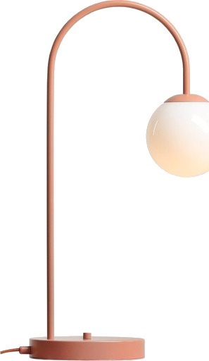 Aldex Una bordlampe korall Aldex Una bordlampe korall