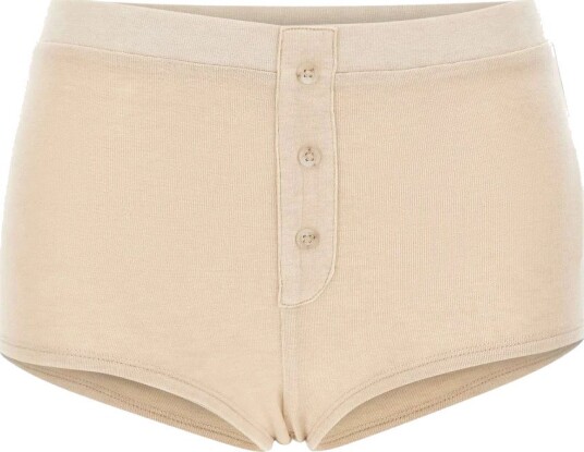 Entire Studios Dame Shorts Beige XS,