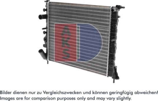 AKS DASIS 181810N Radiator motorkjøling
