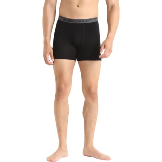 Icebreaker Anatomica Boxers Mens Black
