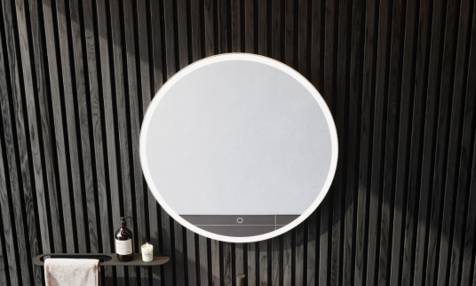 Copenhagen Bath Samsø 70 Speil Ø700 mm Hvit Matt
