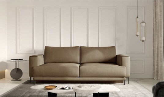 Sofa Eltap Dalia 248x84x95 cm Nube 20 Beige