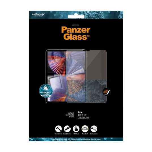 PanzerGlass iPad Pro 12.9" (2022 / 2021 / 2020 / 2018) PanzerGlass Original Skjermbeskytter (9H Panserglas)