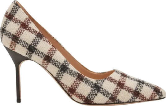 Manolo Blahnik Dame Sko Brun 37 1/2 EU,