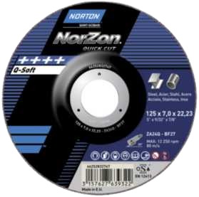 Slibeskive 180x7x22 Norzon R