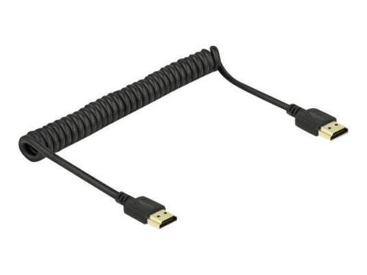 Delock HDMI-kabel 1,5 m med Ethernet og 4K-støtte - Svart