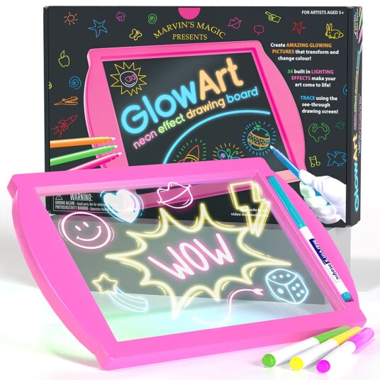 Marvins Magic Glow Art Pink MMG009P
