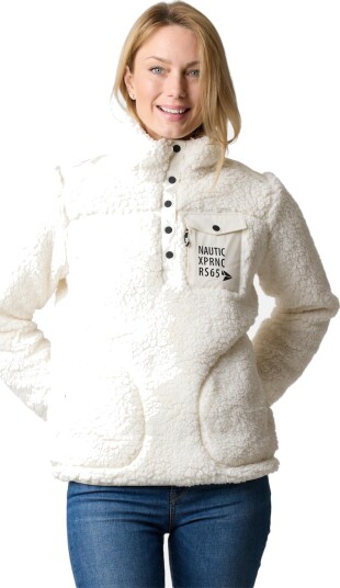 Nautic Xprnc Marstrand Stretch Pile Half Neck W Nautic Xprnc Marstrand Stretch Pile Half Neck W