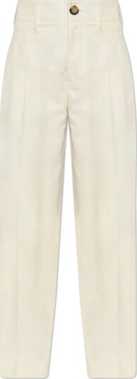Ami Paris Dame Bukser Beige 2XS,