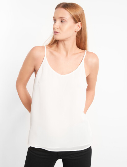 Soft Rebels Srfrida Top - Grs - White - XS