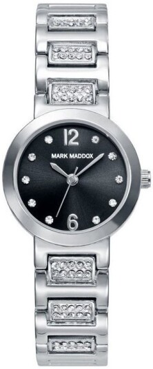 Mark Maddox Dameklokke MF0009 55 Classic Stål Ø25 mm