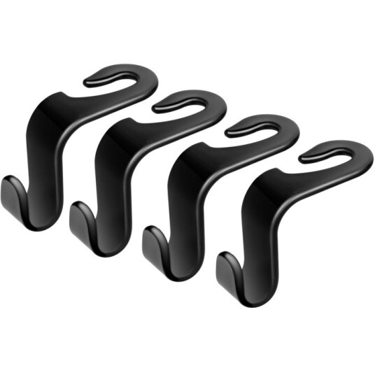 LogiLink Kroker for bilseter maks 20 kg 4-pk