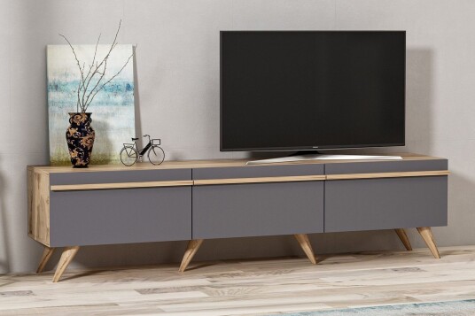Tv-benk 180 cm - Antrasitt Tv-benk 180 cm - Antrasitt