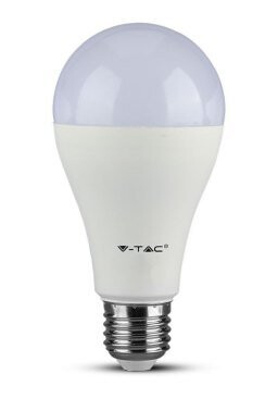 V-Tac 15W LED pære - Samsung LED chip, A65, E27 - Dimbar : Ikke dimbar, Kulør : Varm V-Tac 15W LED pære - Samsung LED chip, A65, E27 - Dimbar : Ikke dimbar, Kulør : Varm