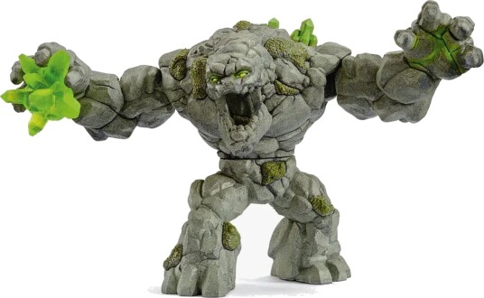 Schleich Eldrador Steinmonster Figur - 12 cm Grå