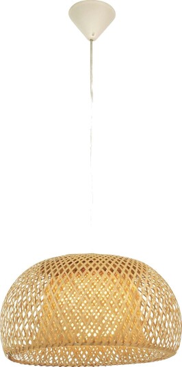 Aneta Lighting Taklampe Malacca Natur Takpendler