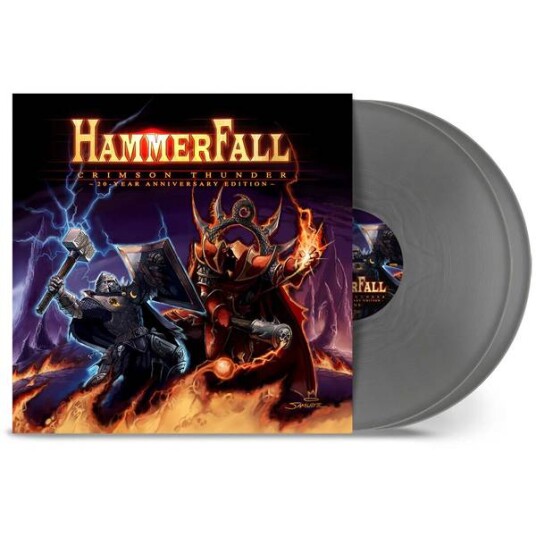 Hammerfall - Crimson Thunder - 20 Year Anniversary Limited Silver Edition (2LP Vinyl) Hammerfall - Crimson Thunder - 20 Year Anniversary Limited Silver Edition (2LP Vinyl)