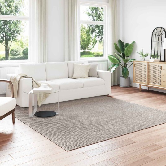 Områdetepper Torget LUGO Krem og Taupe 240 x 240 cm Polyester Områdetepper Torget LUGO Krem og Taupe 240 x 240 cm Polyester