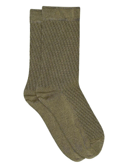 mp Denmark Greta Socks - Khaki green - 37/39