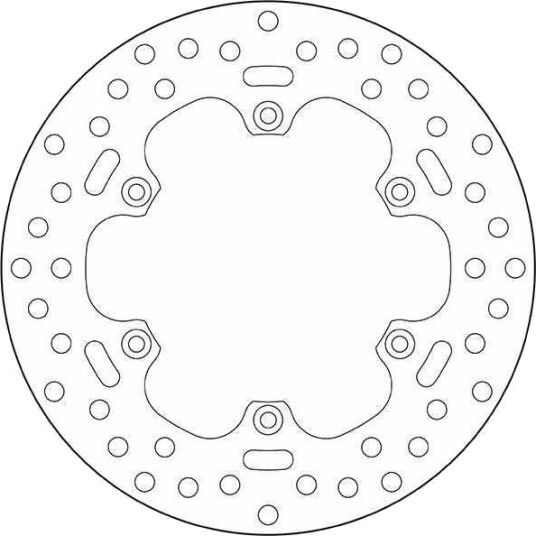 BREMBO 68B40752 Bremseskive
