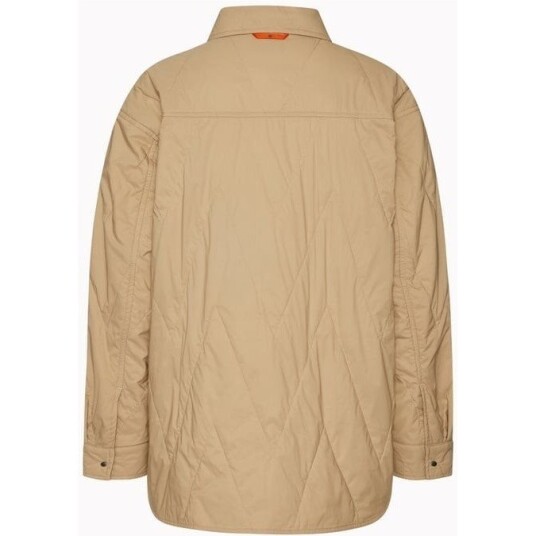 Varg W Lillå Padded Shirt Drift Wood Beige