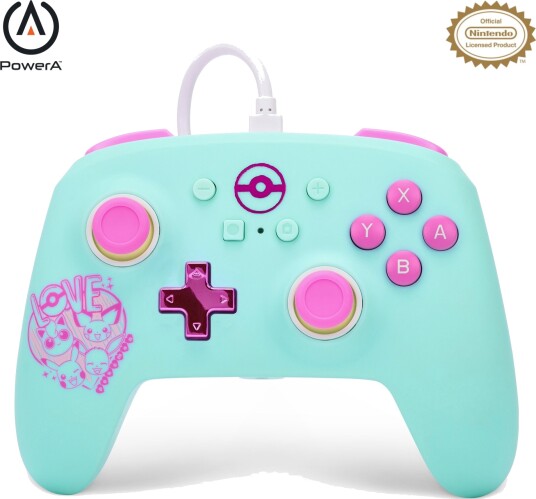 PowerA Enhanced Wired Controller Nintendo Switch Pokémon: Sweet Friends